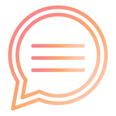 İletişim modern simge vektör illüstrasyonu 