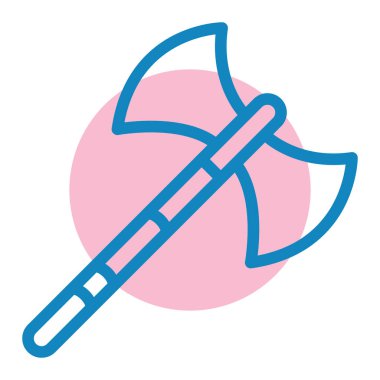 Balta. Web simgesi basit illüstrasyon