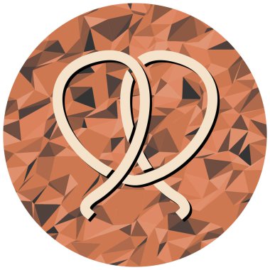 Elmas yüzüklü bir yüzüğün vektör çizimi