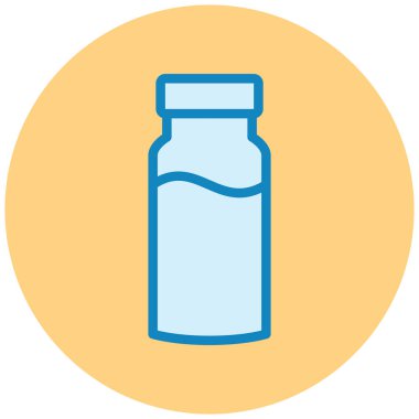 Kavanoz. Web simgesi basit illüstrasyon