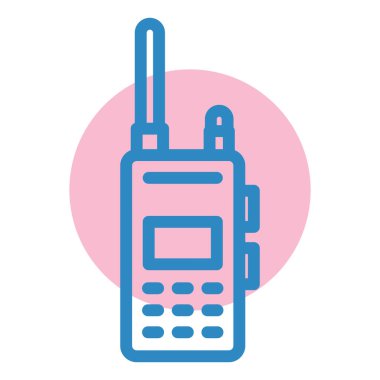 cep telefonu ikonu vektör illüstrasyonu