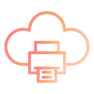 Bulut hesaplama. Web simgesi