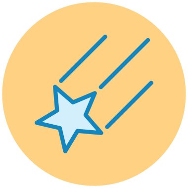 Yıldız. Web simgesi basit illüstrasyon