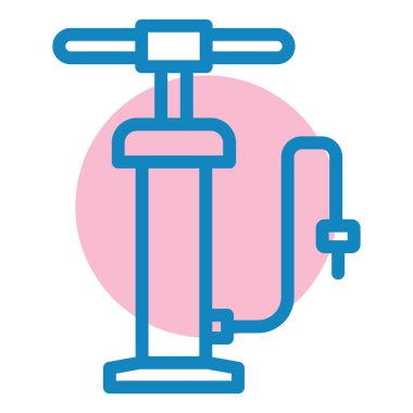 Su pompası. Basit resimleme