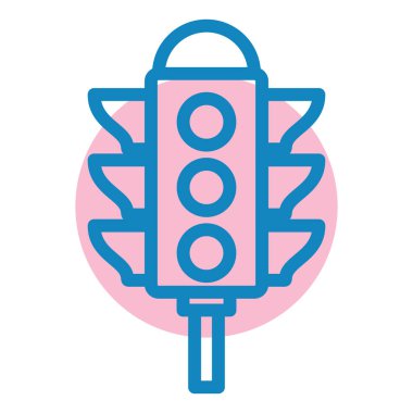 trafik ışığı vektör simgesi