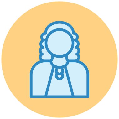 avatar. Web simgesi basit illüstrasyon