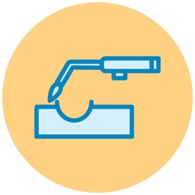 Kaynak. Web simgesi basit illüstrasyon