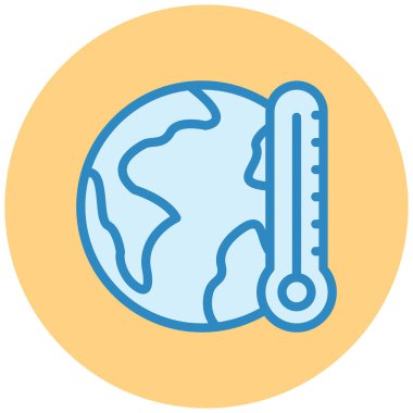 Toprak. Web simgesi basit illüstrasyon