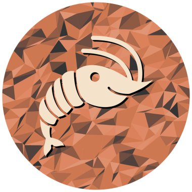 şirin çizgi film simgesinin vektör illüstrasyonu