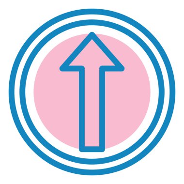 ok simgesi vektör illüstrasyonu