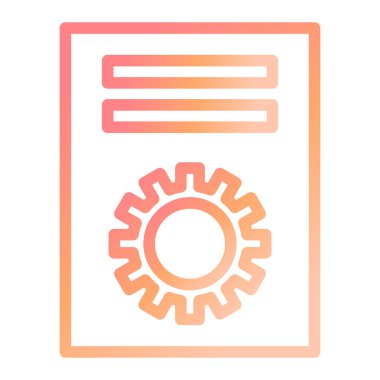 Sertifika. Web simgesi basit illüstrasyon