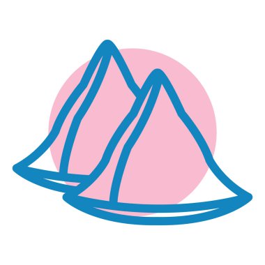 Vektör illüstrasyonu, simge ögesi arkaplanı