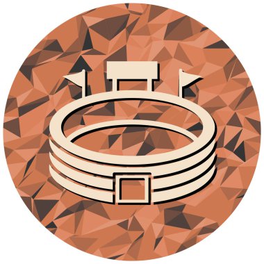 şirin çizgi film simgesinin vektör illüstrasyonu