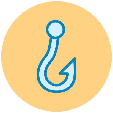 Kanca. Web simgesi basit illüstrasyon