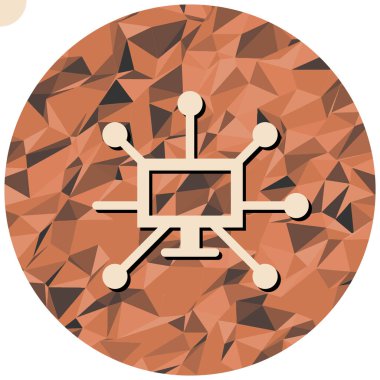 seo modern simgesinin vektör illüstrasyonu