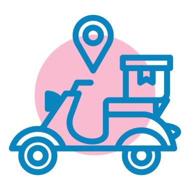 servis servis vektör illüstrasyonu