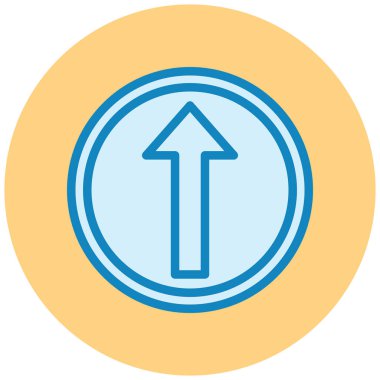 ok simgesinin vektör illüstrasyonu