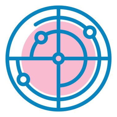 küresel ağ. Basit resimleme