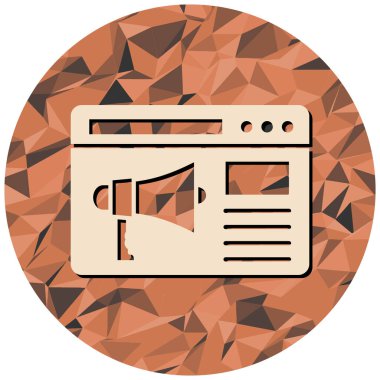 seo modern simgesinin vektör illüstrasyonu