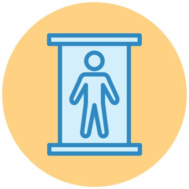 Web, mobil ve ticari kullanım için eğitim düzeyi simgesi.