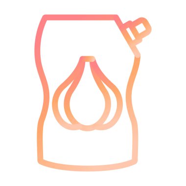 Mayonez modern ikon vektör çizimi 