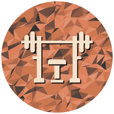 Modern b 'nin vektör illüstrasyonu eksik simgesi