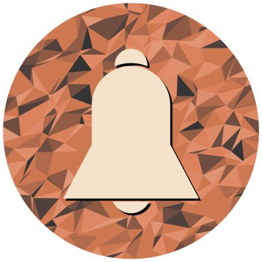 Alarm simgesi vektör illüstrasyonu