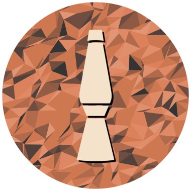 Güzel bir simgenin vektör illüstrasyonu