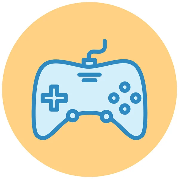 Joystick Juego Icono Web — Vector de stock