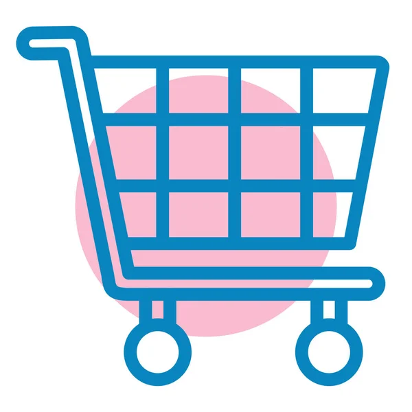 Icono Del Carrito Compras Ilustración Simple Los Iconos Vectoriales Tienda — Archivo Imágenes Vectoriales