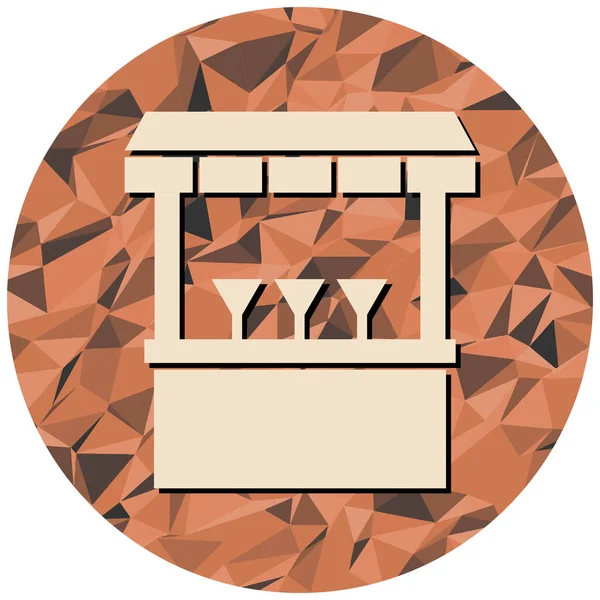 Bir alışveriş için arka plan vektör çizimi