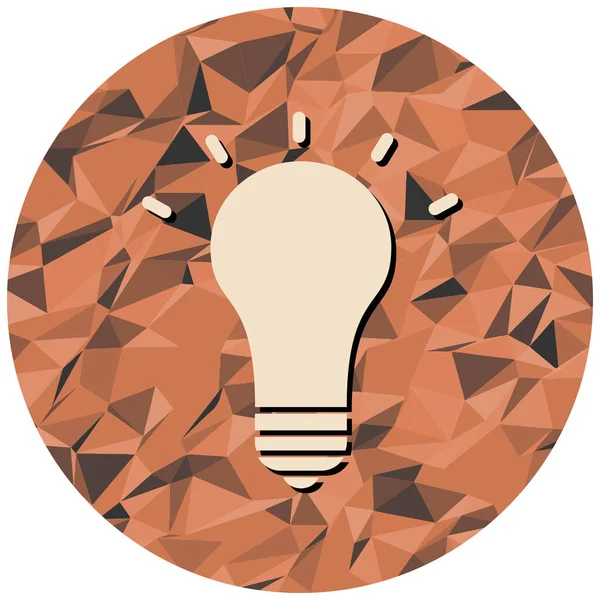 Modern ve fikir simgesinin vektör illüstrasyonu