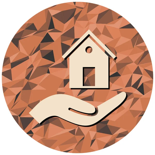 ev simgesi vektör illüstrasyonu