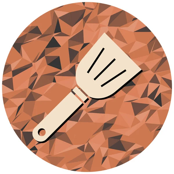 Arka planda izole edilmiş mala düz simgesi. vektör illüstrasyonu