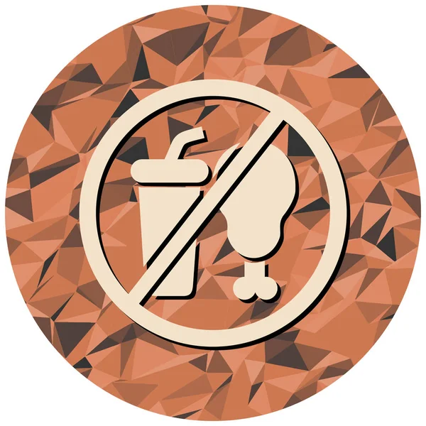 Sigara ikonu yok. vektör illüstrasyonu