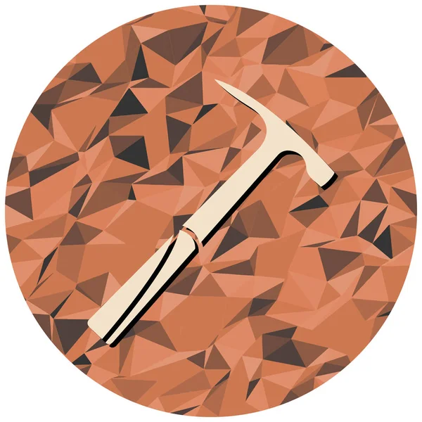 Çekicin vektör illüstrasyonu