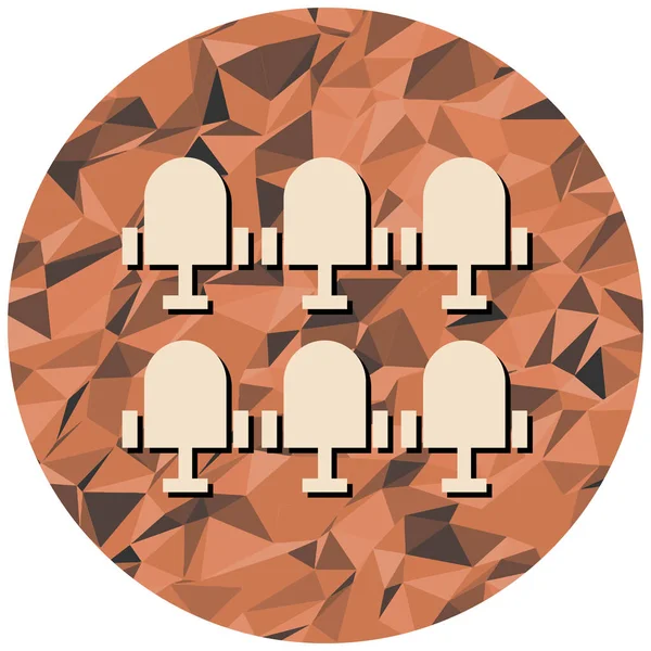 şirin çizgi film simgesinin vektör illüstrasyonu