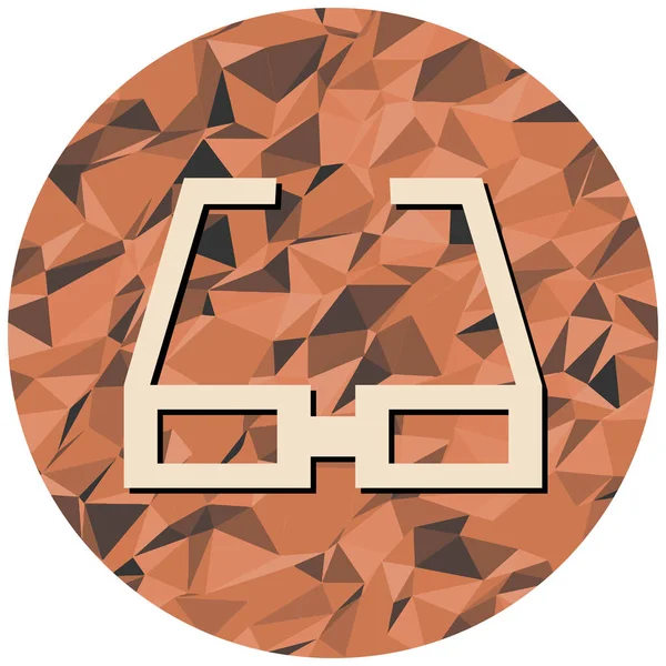 Basit vektör illüstrasyonu, web simgesi 