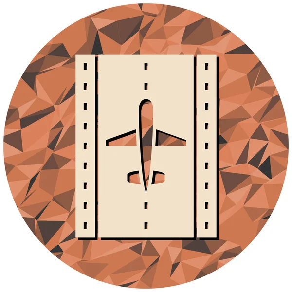 Icono Del Avión Ilustración Plana Iconos Vector Plano Para Diseño — Vector de stock