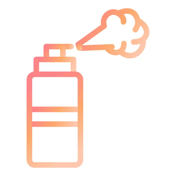 Tinta Spray Ícone Web Ilustração Simples —  Vetores de Stock