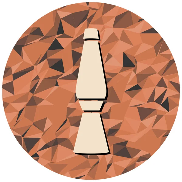 Güzel bir simgenin vektör illüstrasyonu