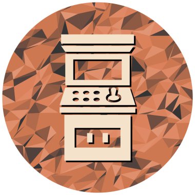 Basit vektör illüstrasyonu, web simgesi 