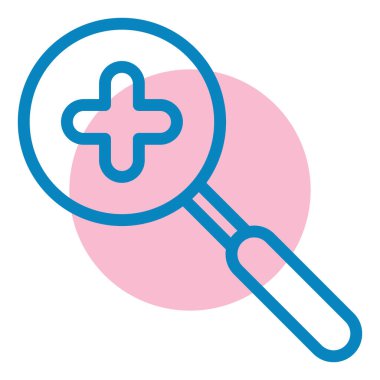 Ara. Web simgesi basit illüstrasyon