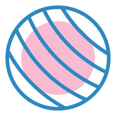 Top. Web simgesi basit illüstrasyon