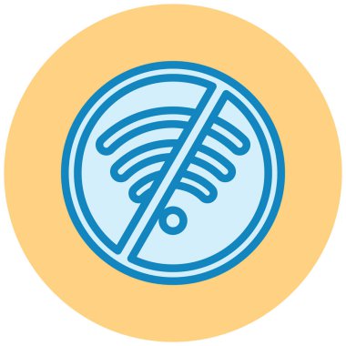 Balık simgesinin vektör illüstrasyonu