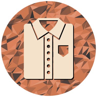 moda ceket vektör simgesi