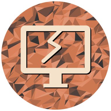 seo modern simgesinin vektör illüstrasyonu