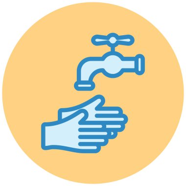 tap. Web simgesi basit illüstrasyon