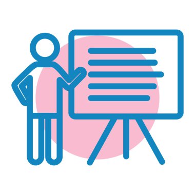 seo modern simgesinin vektör illüstrasyonu