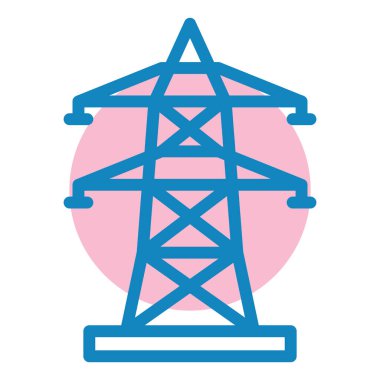 Enerji. Web simgesi basit tasarım